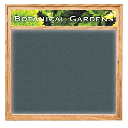 United Visual Products Open Faced Traditional Corkboard, 36x24" UV641A-GOLD-PEARL